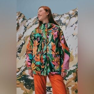 FARM Rio Multicolor Banana Leaves Ski Jacket